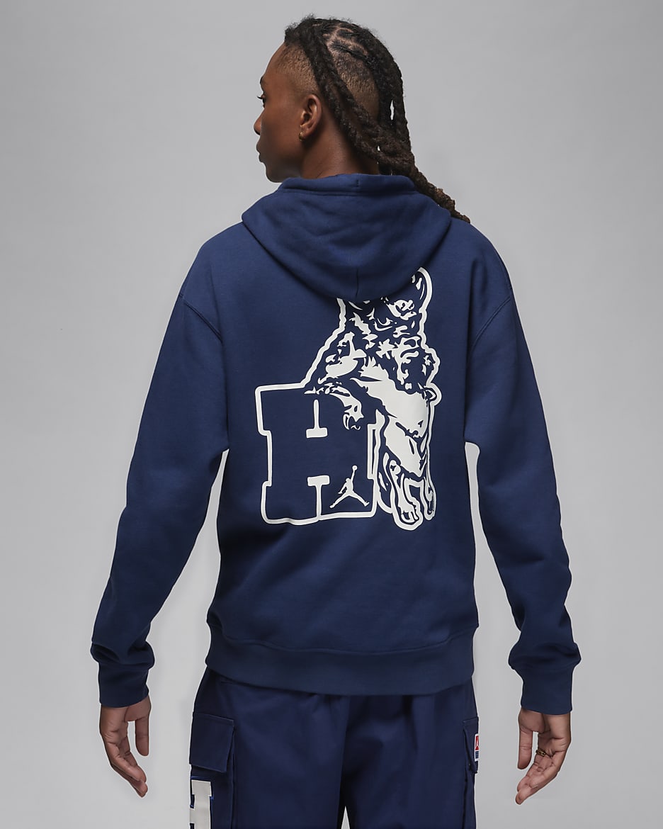 Jordan x Howard University Men s Pullover Hoodie. Nike